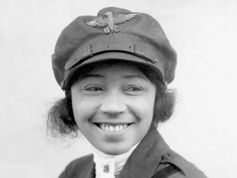 Portrait of Bessie Coleman