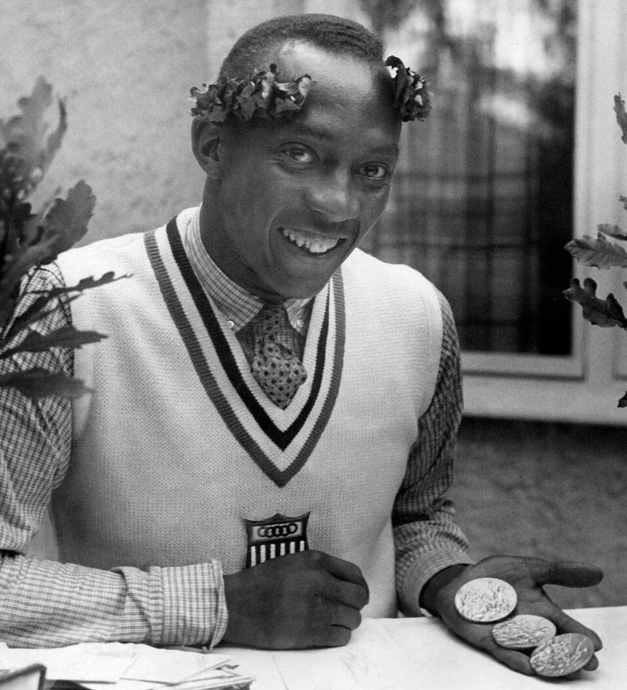Portrait of Jesse Owens