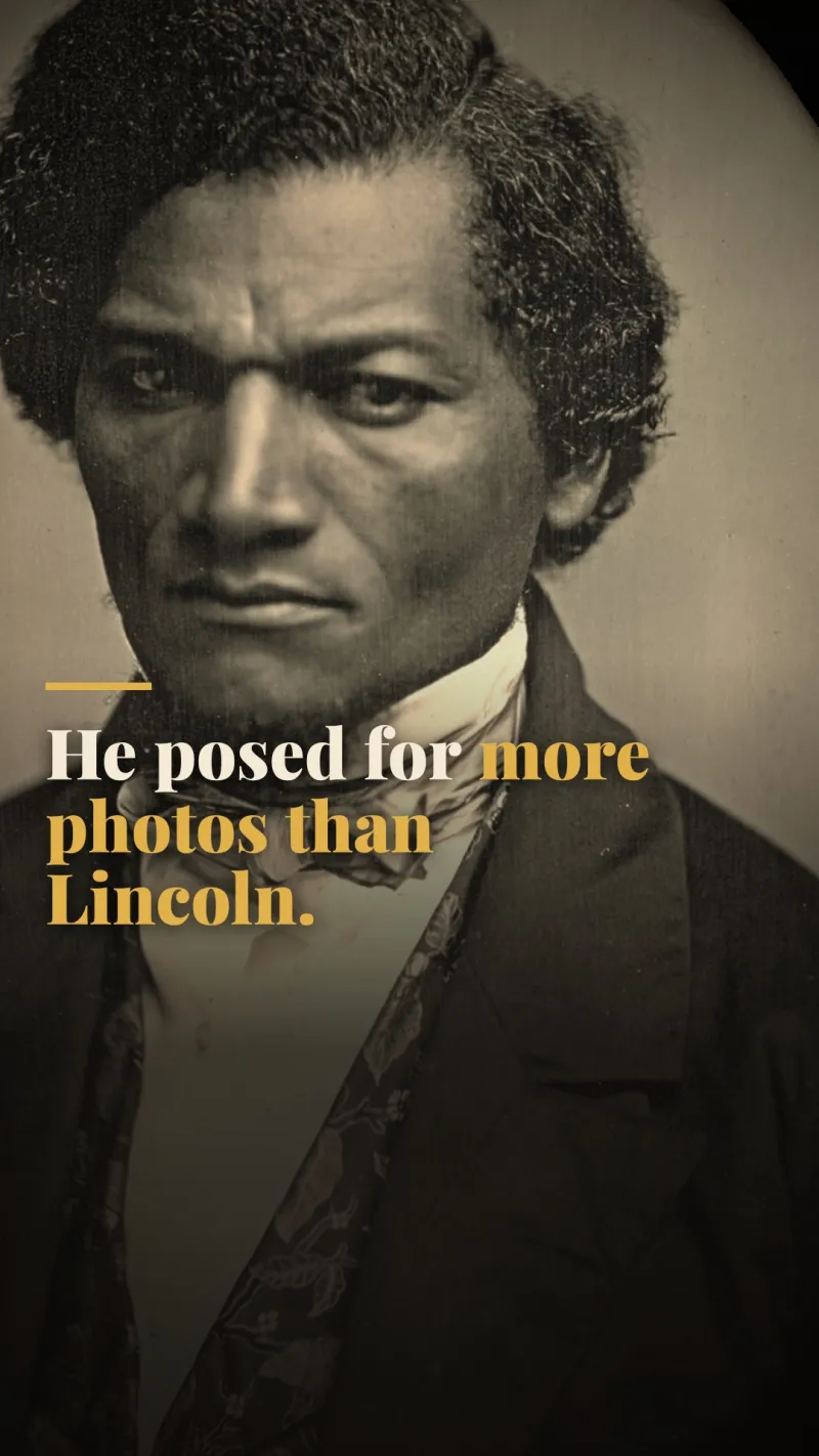 Reel cover: Frederick Douglass