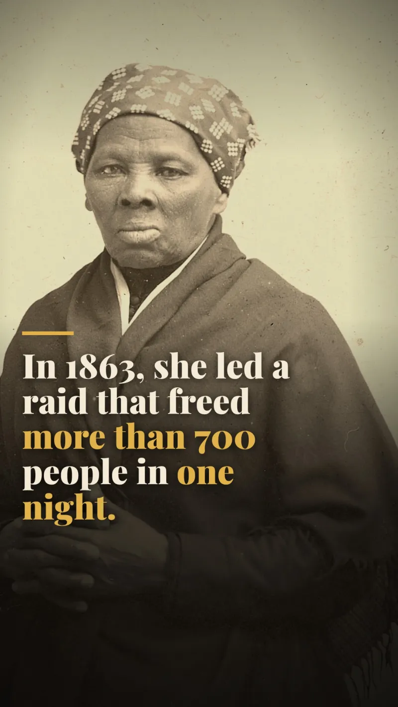 Reel cover: Harriet Tubman