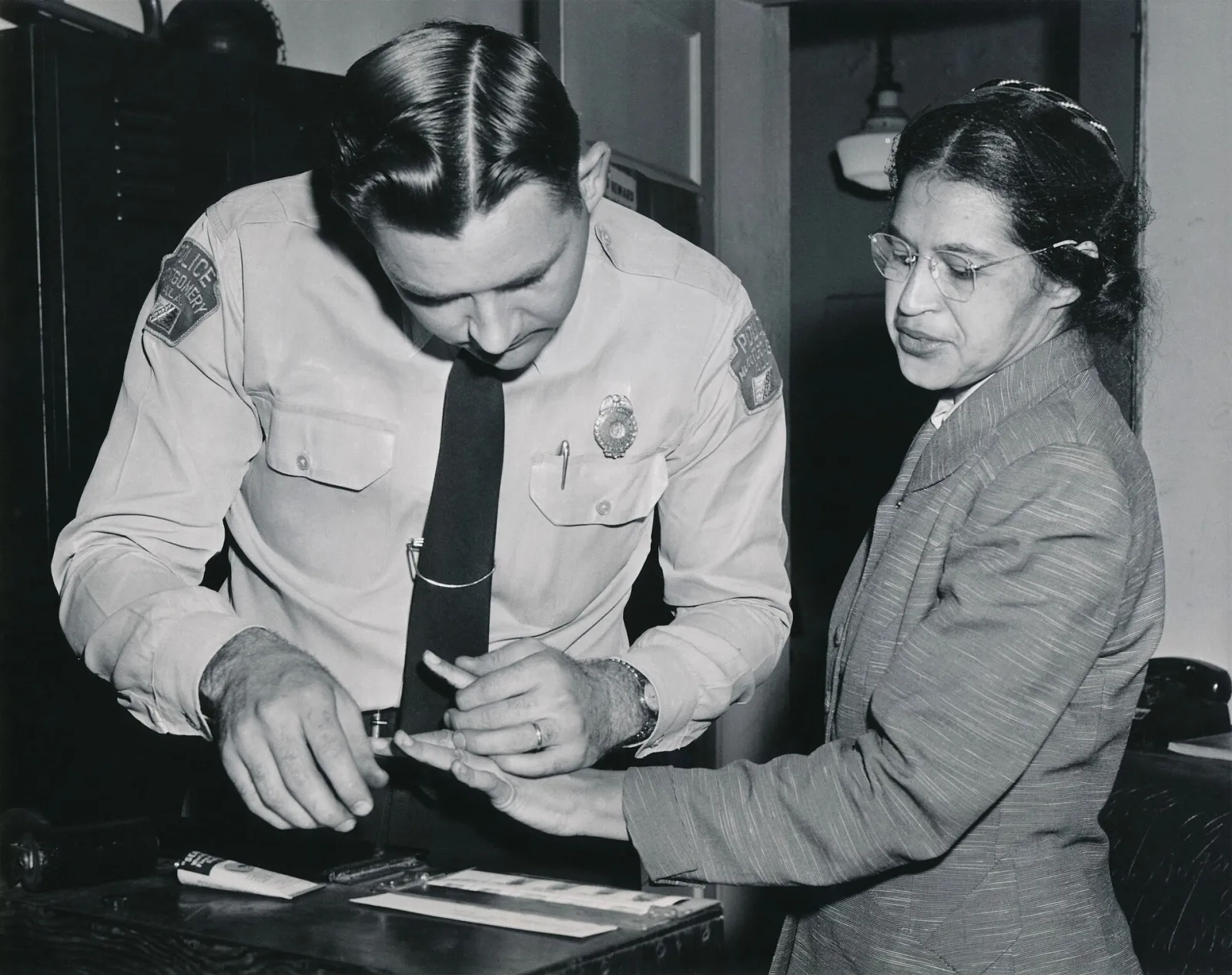 Portrait of Rosa Parks